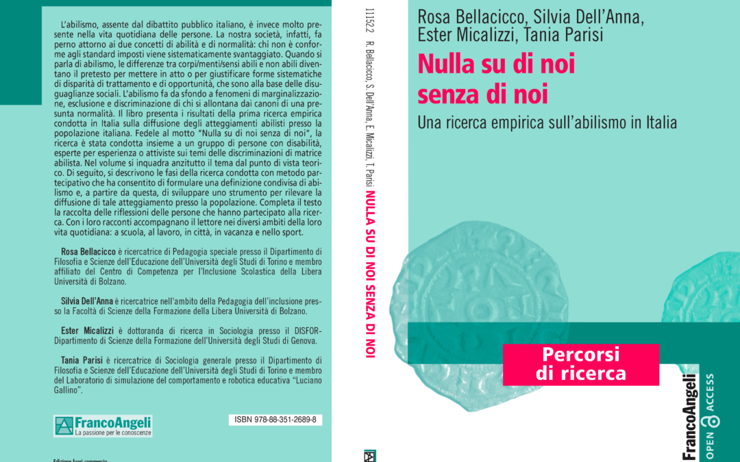 Nulla su di noi senza di noi. Una ricerca empirica sull’abilismo in Italia