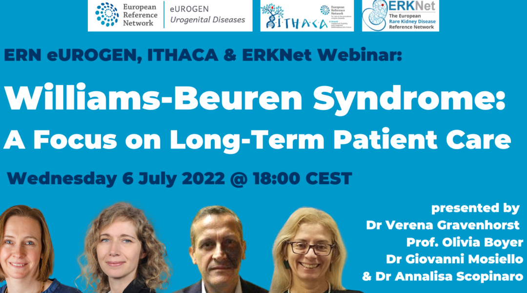 Webinar sugli aspetti clinici della Sindrome di Williams